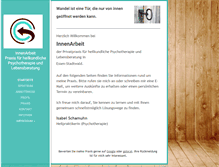 Tablet Screenshot of innenarbeit.de